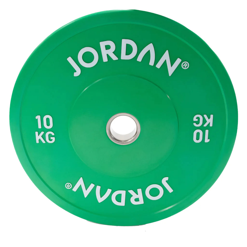 JORDAN Coloured Rubber Bumper Weight Plates