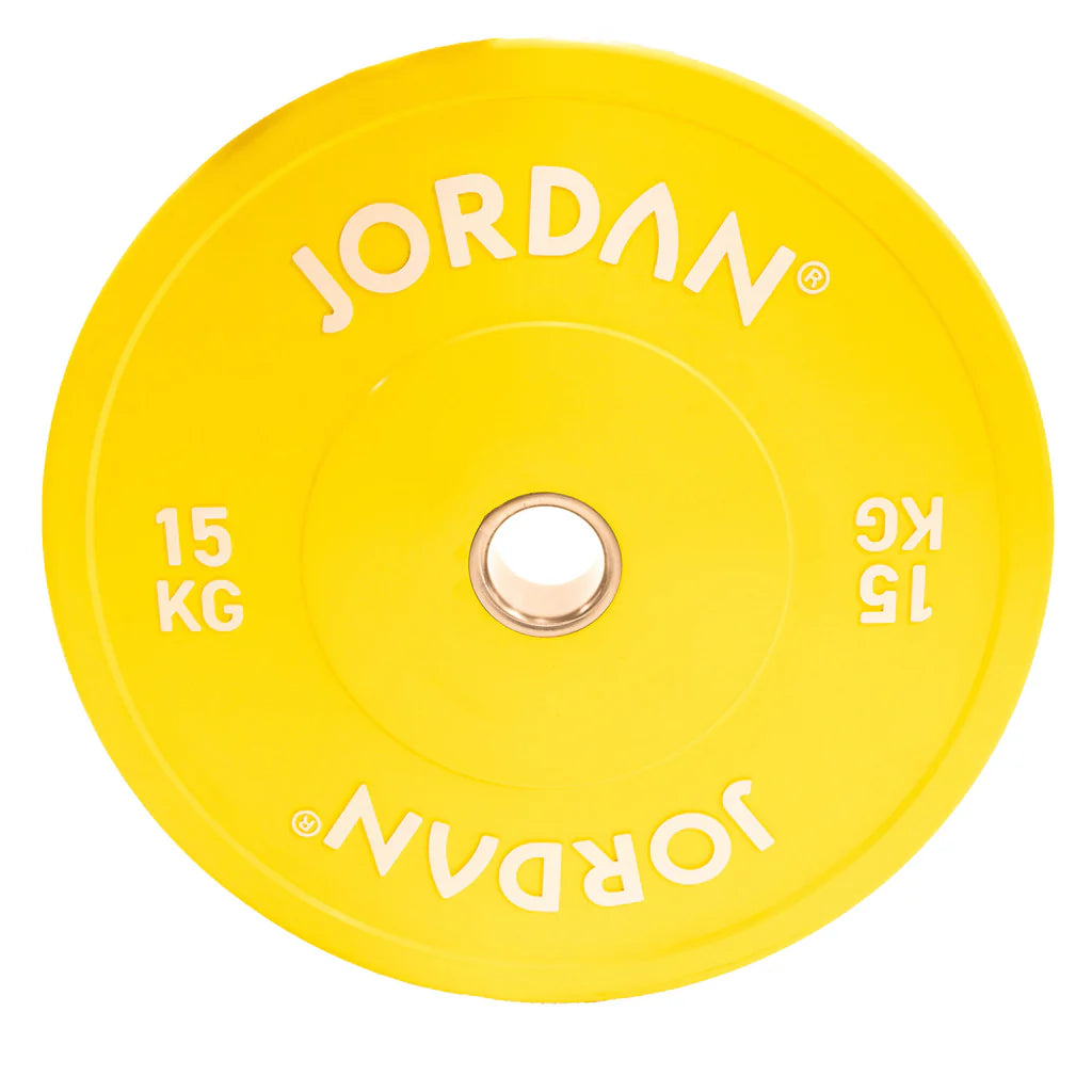 JORDAN Coloured Rubber Bumper Weight Plates