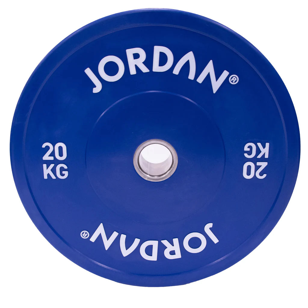 JORDAN Coloured Rubber Bumper Weight Plates