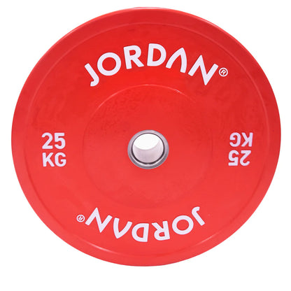 JORDAN Coloured Rubber Bumper Weight Plates