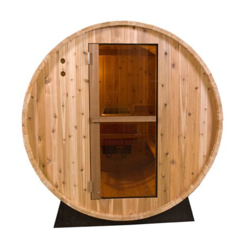 Red Cedar Barrel Sauna 6 Persons 8ft