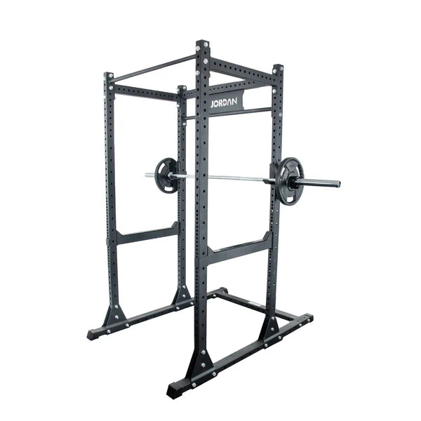 JORDAN Helix Freestanding Power Rack with J-Hooks & Safety Bar