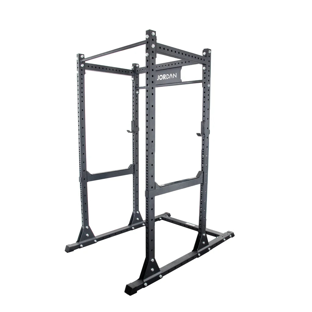 JORDAN Helix Freestanding Power Rack with J-Hooks & Safety Bar