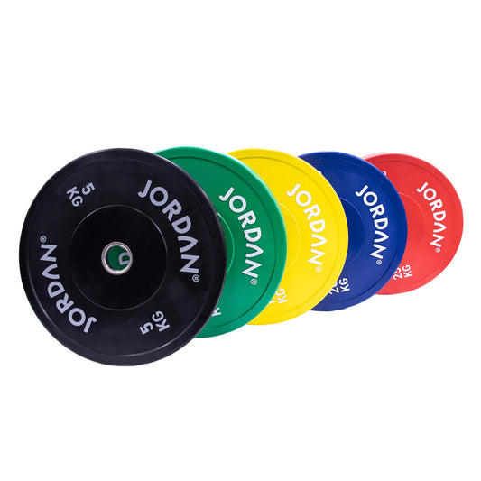 JORDAN Coloured Rubber Bumper Weight Plates