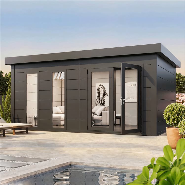 Telluria Luminato Premier Steel Garden Room 5.4m x 3.6m