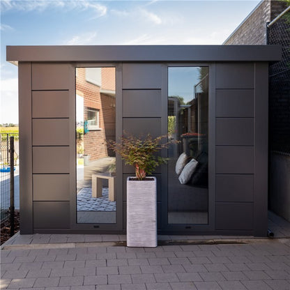 Telluria Luminato Steel Garden Room 2.4m x 2.4m