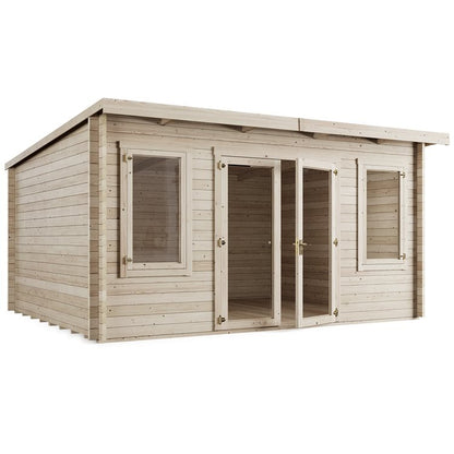 The Ashley Pent Log Cabin Garden Room