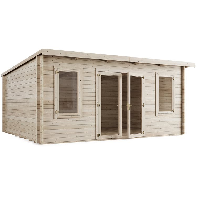 The Ashley Pent Log Cabin Garden Room