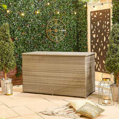 Oyster Large Rattan Storage Box