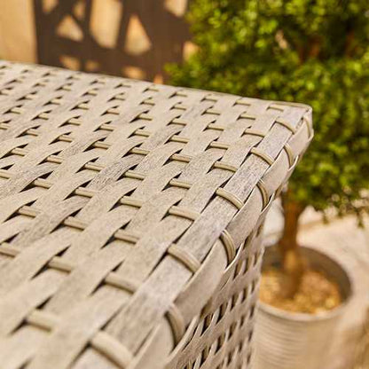 Oyster Large Rattan Storage Box